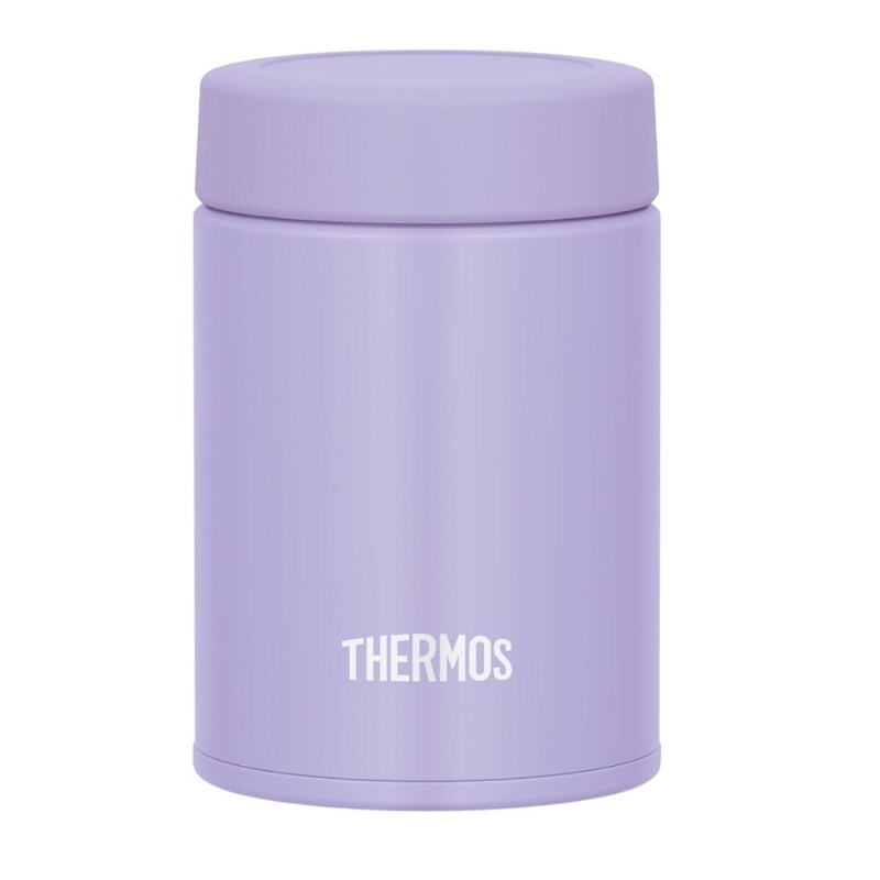 日本 膳魔師 THERMOS 保溫罐 JBZ-201-PL 食物罐 悶燒罐 保冷 真空斷熱 200ml 小容量 紫色