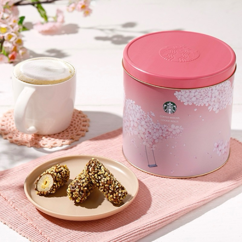 ⭐️星爐地⭐️摩卡杏仁捲Coffee Mocha Cookie Rolls星巴克Starbucks🌸附專屬提袋🌸