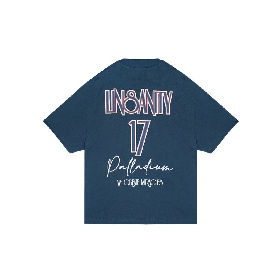 【RTG】PALLADIUM JEREMY LIN NO. 17 TEE T恤 海軍藍 林書豪 男 109347-478
