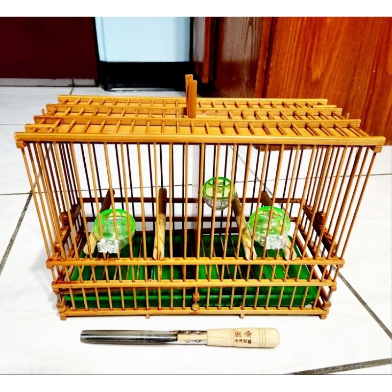 麵包籠 整套組上漆款 (9.5成新)綠繡眼 雀科 燕科 觀賞鳥 小型鳥❌有意購買請先私聊 謝謝❌