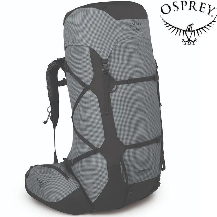 Osprey Aether Pro 75 男款 登山背包 希望銀 Silver Lining