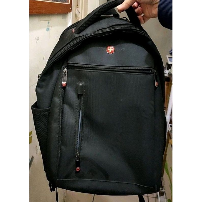 二手 近全新 SPYWALK 後背包 大容量 二主袋 可A4夾 14吋電腦  尼龍布 後背包 背包 電腦包 商務包