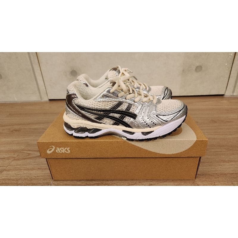 ASICS Gel-Kayano14黑白銀1201A019-108慢跑鞋