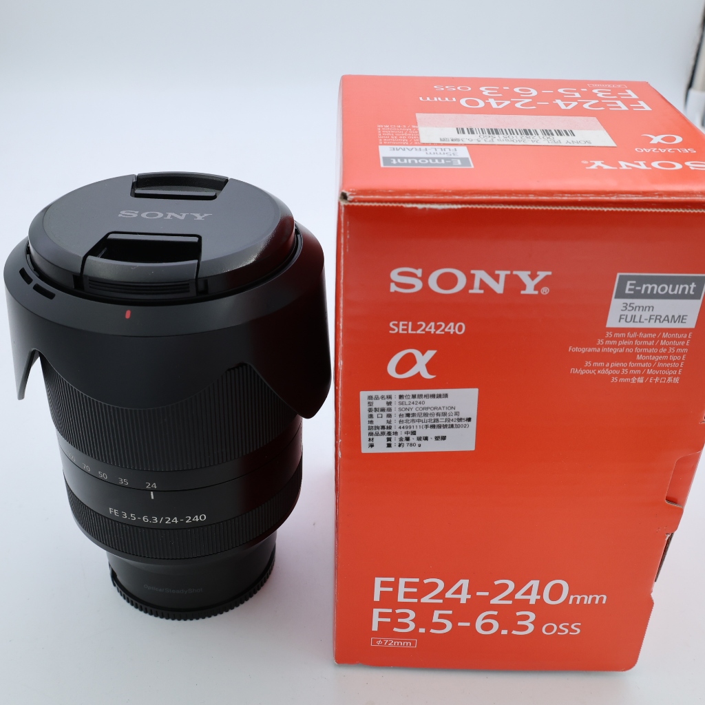 明昌【中古二手】寄賣 SONY FE 24-240mm F3.5-6.3 OSS 鏡頭 旅遊鏡 公司貨過保