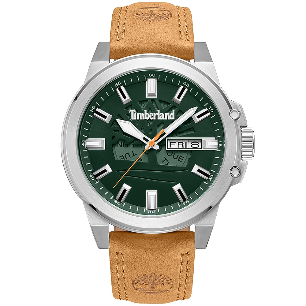 Timberland 天柏嵐 經典大樹大三針手錶-46mm TDWGB0040802