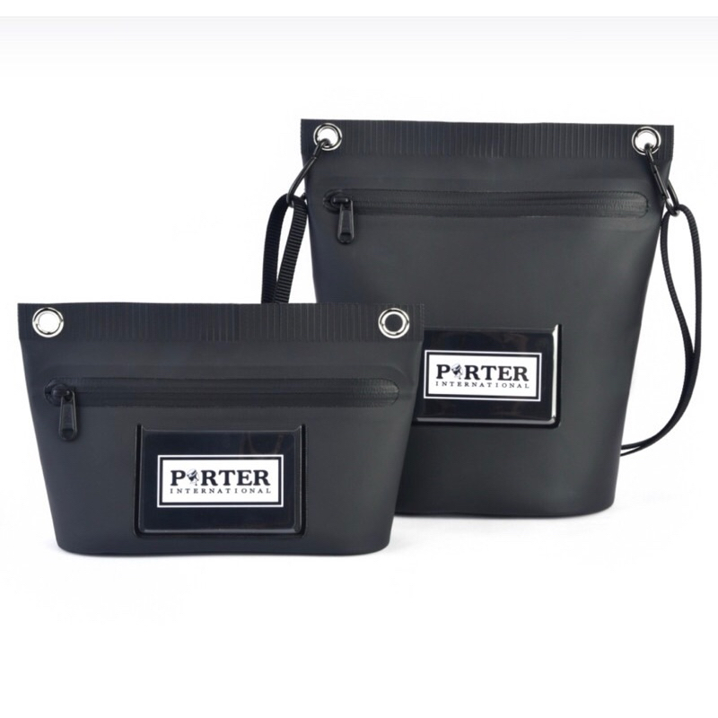 Porter International 期間限定側背包乙組 防撥水有附背帶（二手商品）