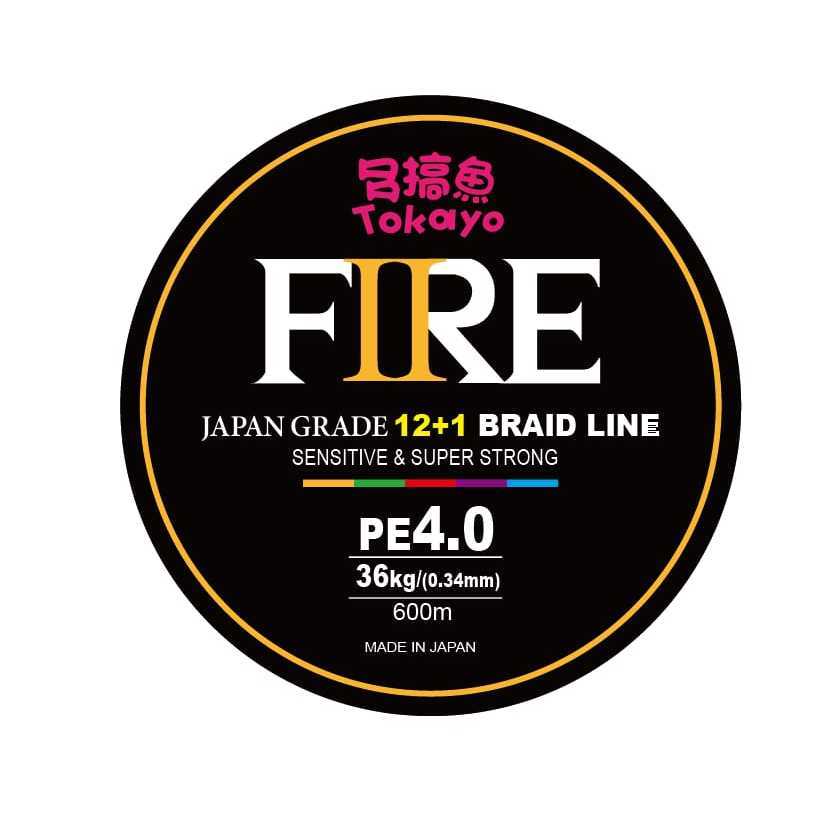 TOKAYO PE線X12 (600米) 瘋釣手CF