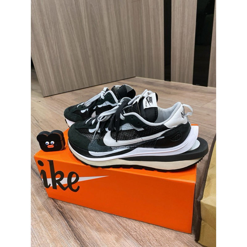 Nike x Sacai Vaporwaffle 黑白