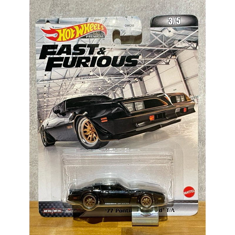 Hot Wheels 風火輪 77 PONTIAC FIREBIRD FAST FURIOUS 火鳥 膠胎