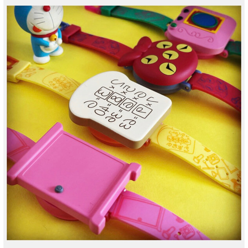 哆啦A夢的秘密道具 時尚手錶 扭蛋 時光包巾 玩具手錶 任意門 記憶吐司 轉蛋 小叮噹 哆啦A夢