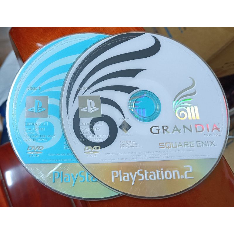 PS2 GAME~冒險奇譚3_GRANDIA III ~ 二手