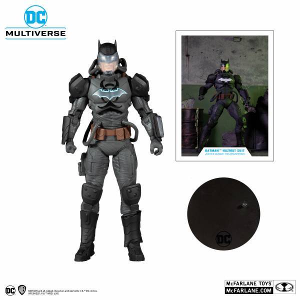 McFarlane Toys 麥法蘭 7吋 DC 蝙蝠俠 BATMAN HAZMAT SUIT 可動完成品