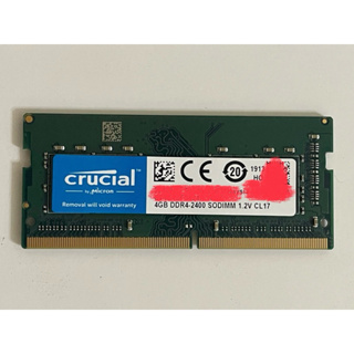 二手 美光 筆記型電腦 記憶體 DDR4 2400 4G 筆電用