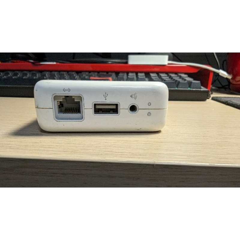 apple airport express A1264 WiFi 分享器 + 音響光纖線