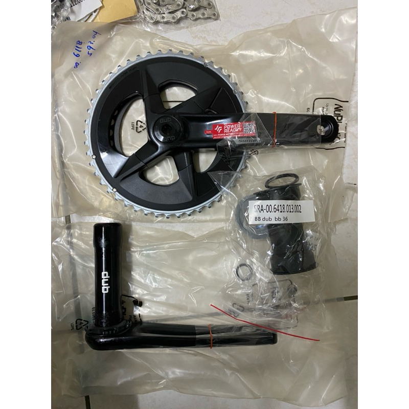 SRAM RIVAL etap axs 2*12s電子變速大全套/含碟盤/散裝/全新未組裝使用