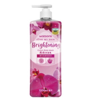 屈臣氏蘭花亮白沐浴乳1000ml