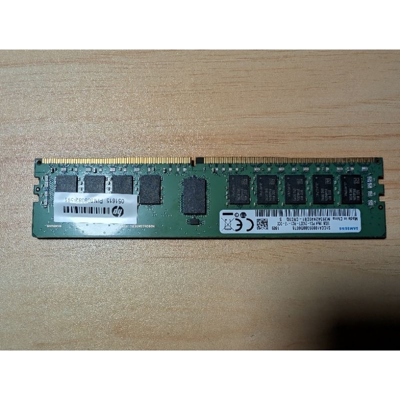 Samsung 16GB 1Rx4 PC4-2400T-RC1-12-DC0 伺服器專用 內存 記憶體  ECC