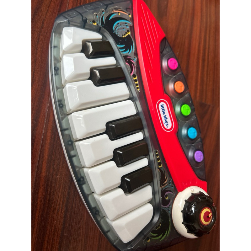 可調聲音五段式音樂可彈奏玩具鋼琴裝電池款式little tikes可調聲音五段式音樂可彈奏玩具鋼琴裝電池款式