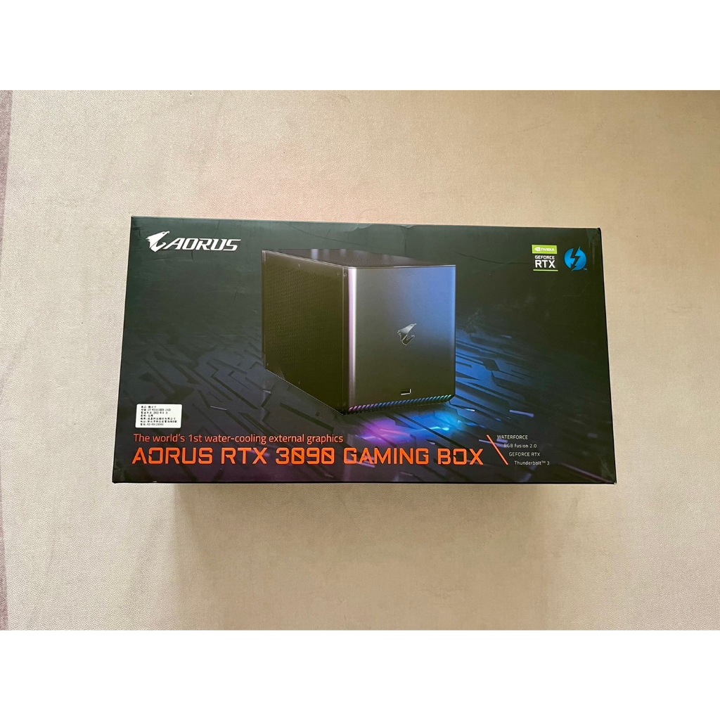 技嘉 Gigabyte AORUS RTX3090 GAMING BOX 4070 4080 4090參考 筆電效能升級