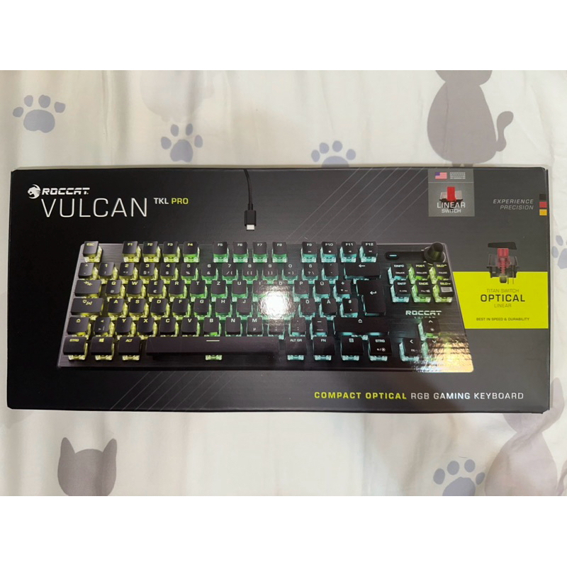 冰豹 ROCCAT Vulcan TKL Pro 鍵盤 泰坦光軸