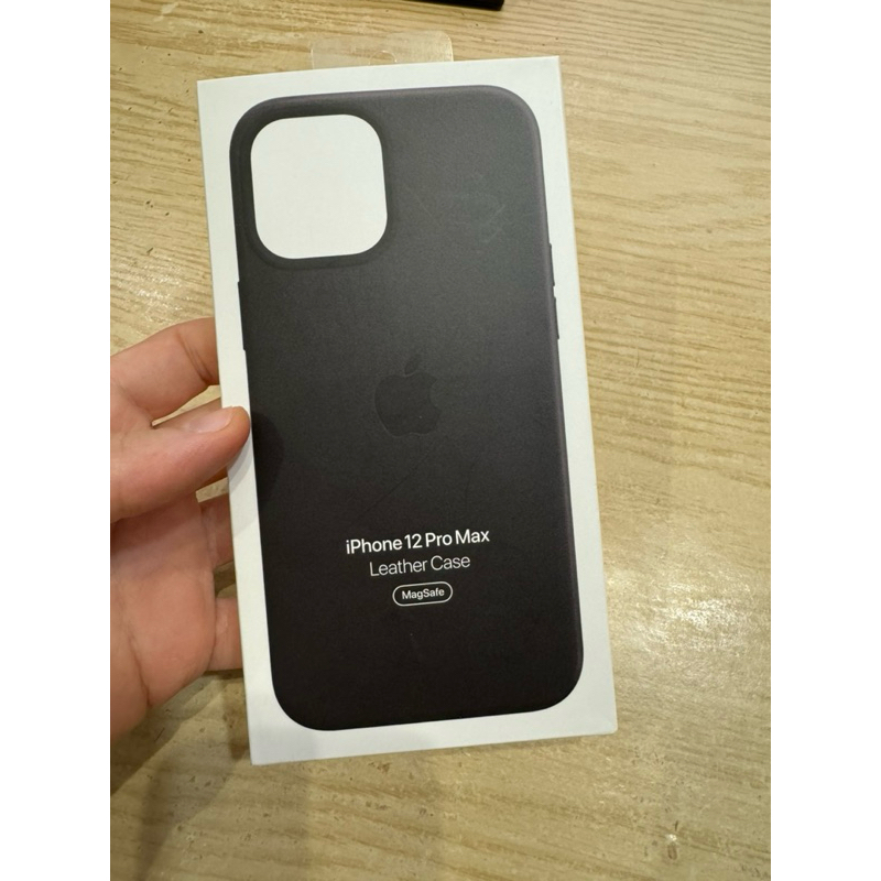 Apple原廠真皮iPhone 12 pro max手機殼