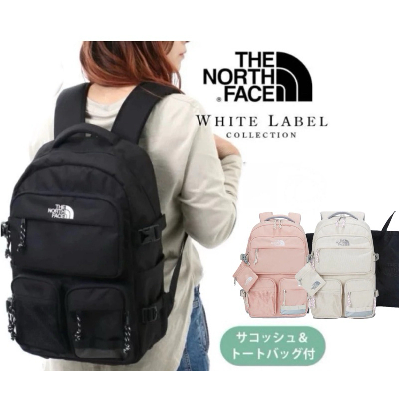韓國代購北面THE NORTH FACE BAG後背包 雙口袋 代購正品潮流 滑板 三色登山多口袋 背包