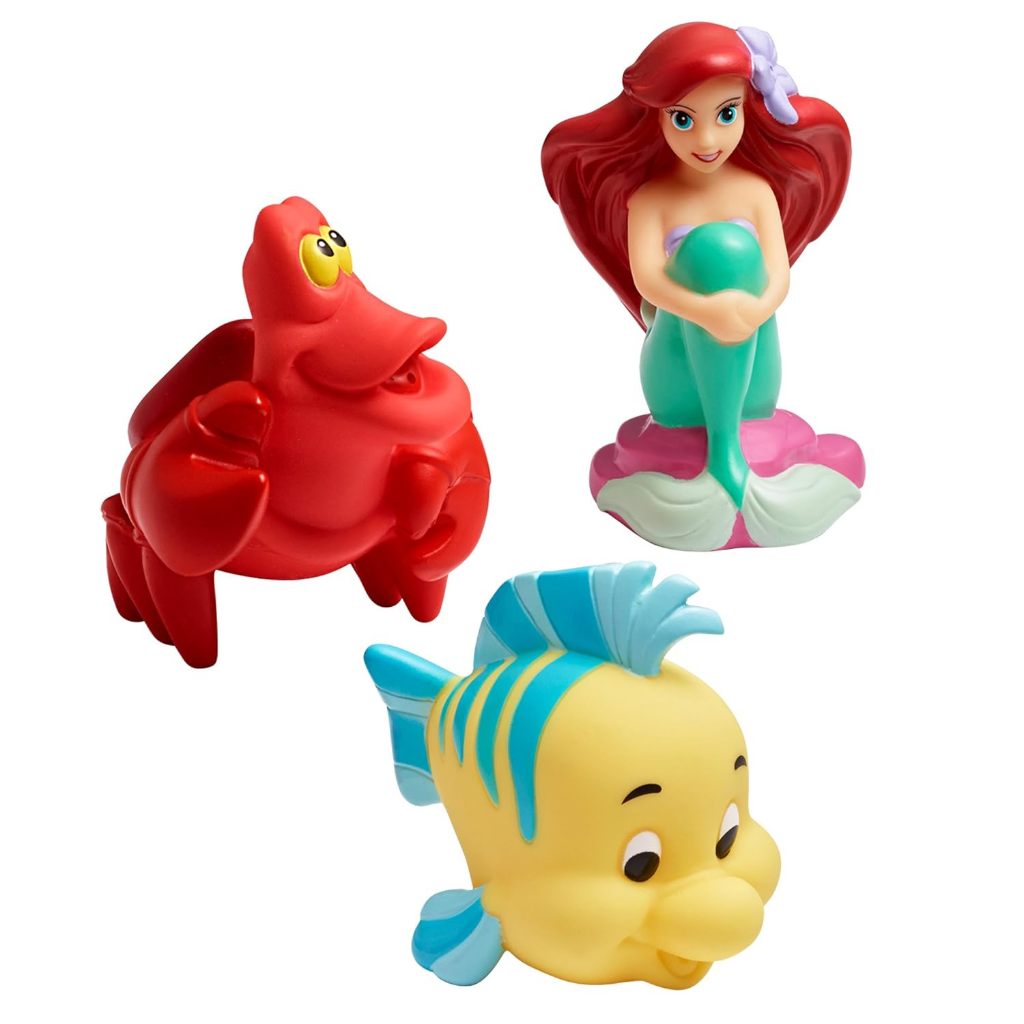預購👍空運👍 美國專櫃 The First Years迪士尼小美人魚Mermaid 玩具 公仔 洗澡玩具蛋糕裝飾