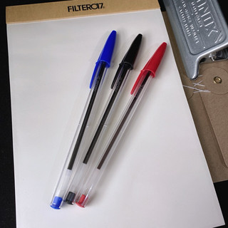 BIC 0.7 圓珠筆 法國產 油性筆 紅色 黑色 藍色 現貨