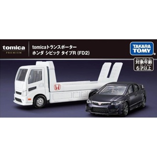玩具城市~TOMICA~PREMIUM 載運車 本田 Honda CIVIC Type R (FD2)