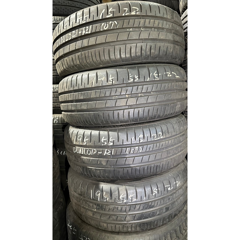 195/55/15 登祿普 Dunlop R1 2022年 落地胎