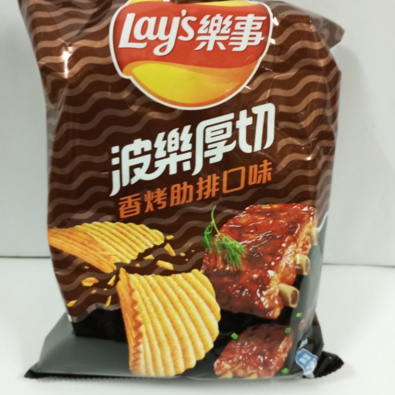 Lay's樂事香烤助排口味洋芋片59.5g
