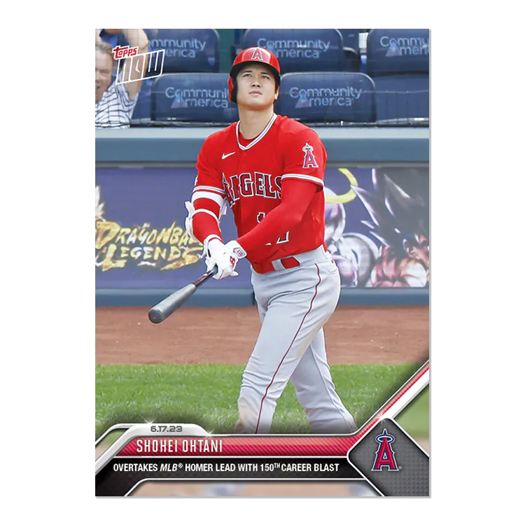 Shohei Ohtani 2023 Topps Now 大谷翔平 本季23轟特大全壘打 生涯150轟 球員卡 #455