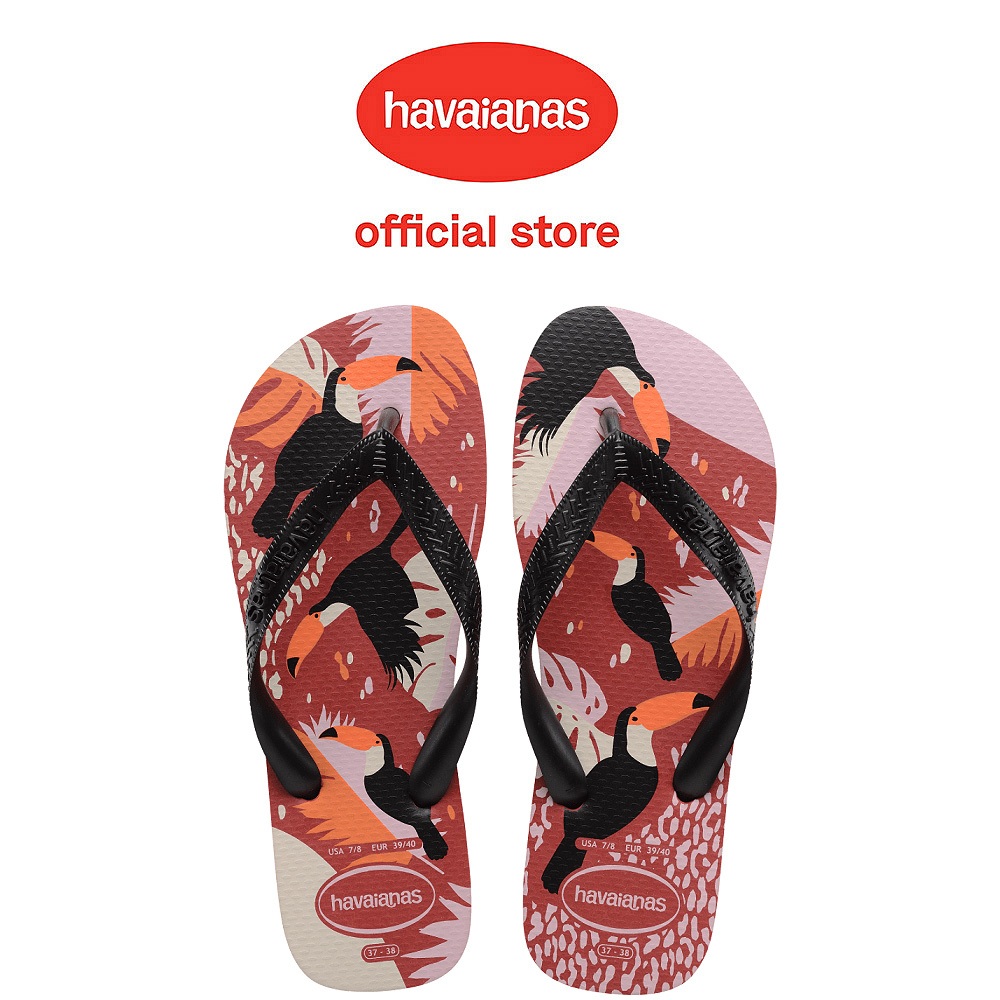 Havaianas哈瓦仕 拖鞋 大嘴鳥 巴西國鳥 黑 Top Tropical Vibes 4148656-5416W