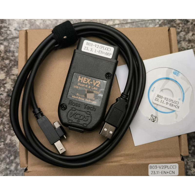 VCDS 5053 OBD2 OBDII 傳輸線 診斷 維修工具 19.63 繁中 23.11 中英 24.05 英