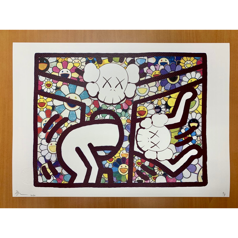 Death NYC 限量版畫 翻玩 Kaws 凱斯哈林 Keith Haring 村上隆