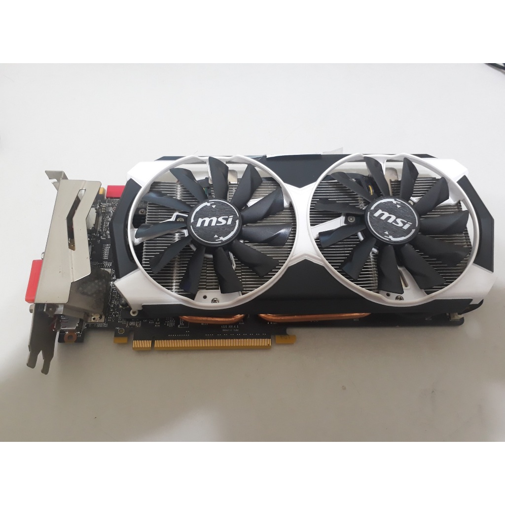 台中,太平,大里,烏日電腦維修 - 中古 微星 GTX960 4GD5T OC 顯示卡 (非人為因素保固三天)