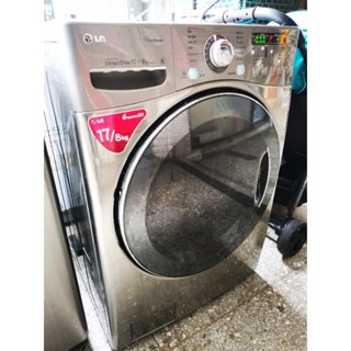 0927009900家用大型二手滾筒洗衣機 LG 17公斤/烘8公斤（洗脫烘一次完成）中古滾筒洗衣機賀！中華奪冠軍免運費