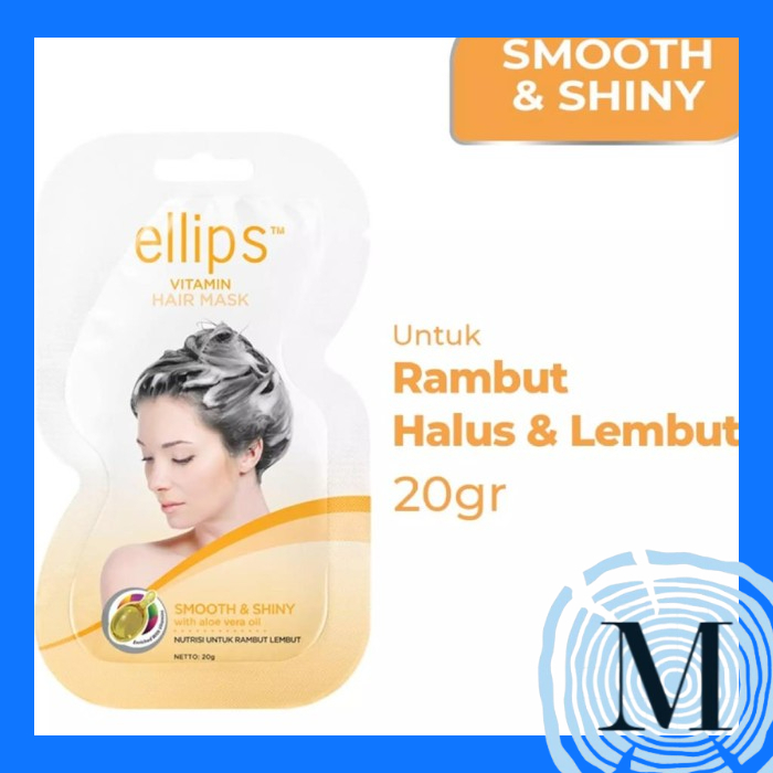 Ellips Vitamin Hair Mask Smooth &amp; Shiny 20gr MKBT140 #2