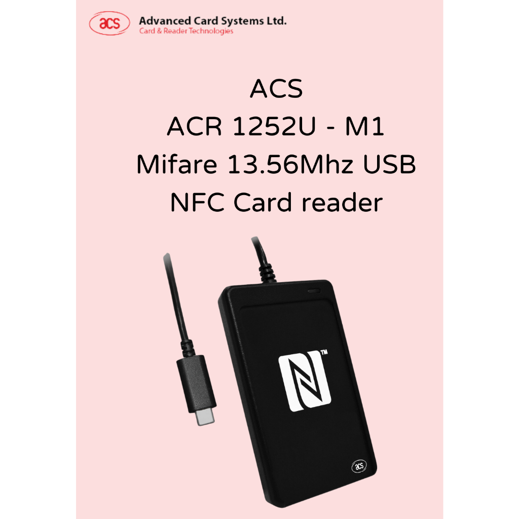 ACR 1252U USB NFC 讀卡機 支援匈牙利Hungary eID身份證軟體 eSzemélyiM app