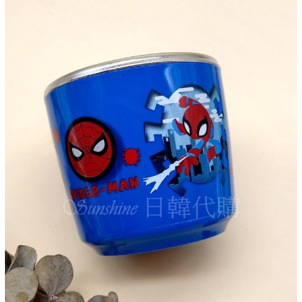 台灣現貨 韓國製 MARVEL 漫威 蜘蛛人 復仇者聯盟 不銹鋼水杯 水杯 杯子 漱口杯 防燙杯 兒童杯 250ml台灣