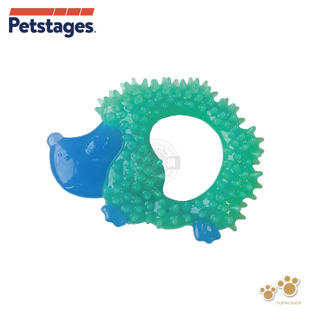 美國 Petstages 67893 歐卡耐咬刺蝟 寵物 磨牙 潔齒 啃咬 耐咬 防水 狗玩具 安全 寵物玩具