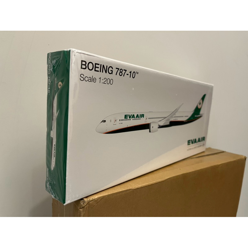 現貨長榮航空 飛機模型 1/200 1:200 boeing787-10 EVA Air