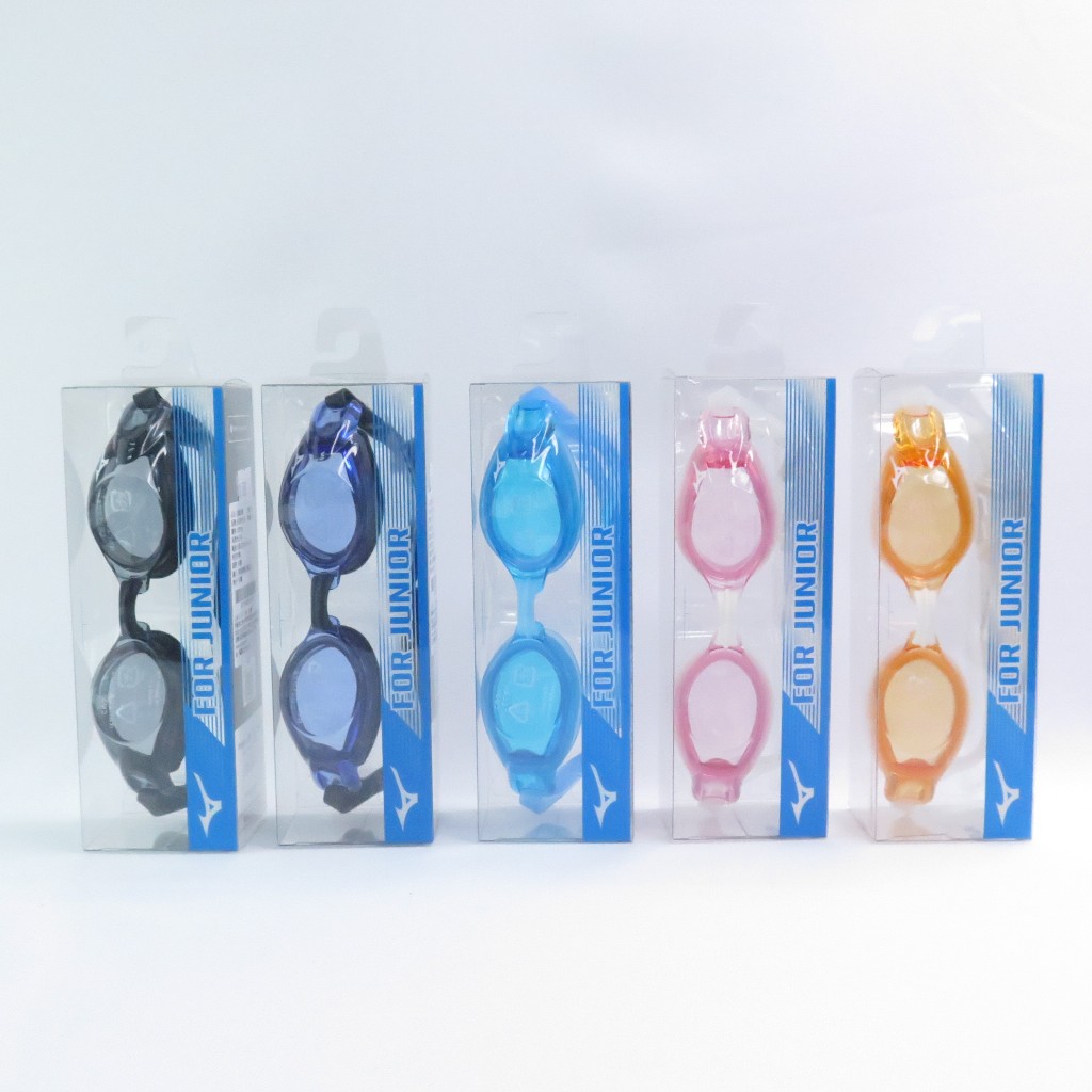 MIZUNO SWIM 兒童泳鏡 N3JFB751- 日本製 FINA認證 競賽型 鏡面鏡片 防霧 抗UV