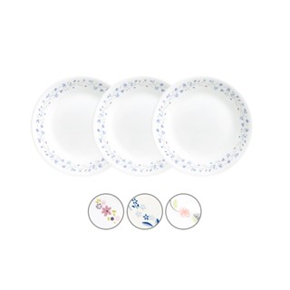 【康寧 Corelle】多款花色6吋平盤*3入組 多件專案