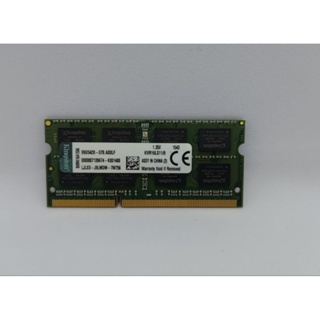 Kingston 金士頓 8GB DDR3 1600 筆記型記憶體 低電壓1.35V KVR16LS11/8 記憶體