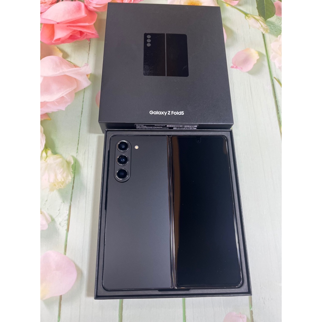 🎈展示機出清🎈原廠保固🔹新五代大螢幕摺疊手機 SAMSUNG Galaxy Z Fold5 256G黑色