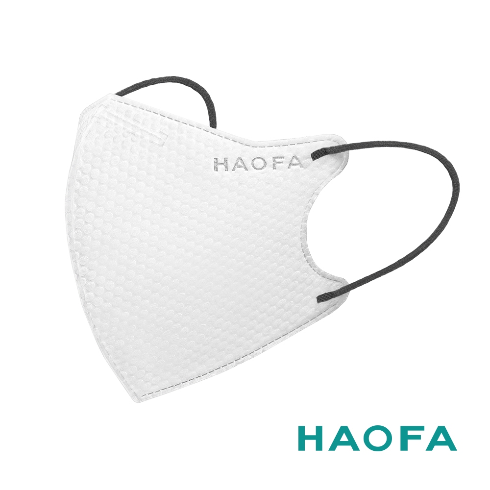 HAOFA氣密型99%防護醫療N95口罩彩耳款(10入)-滿額贈使用