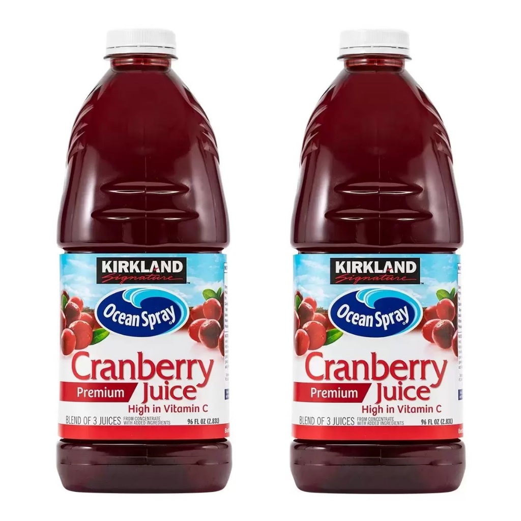 Costco 好市多 Kirkland 科克蘭 蔓越莓綜合果汁 2.83公升 X 2入 蔓越莓 果汁 Cranberry