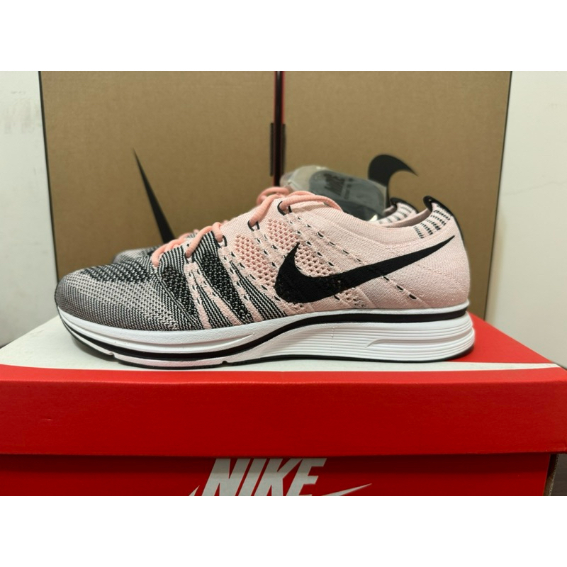 [現貨] Nike Flyknit Trainer 粉 白 黑 編織 飛線 全新公司貨 AH8396-600