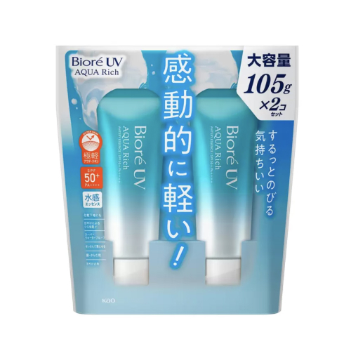 『日本好市多』Biore 蜜妮 2023新款 含水防曬保濕水凝乳 水凝露 150g (2入裝)